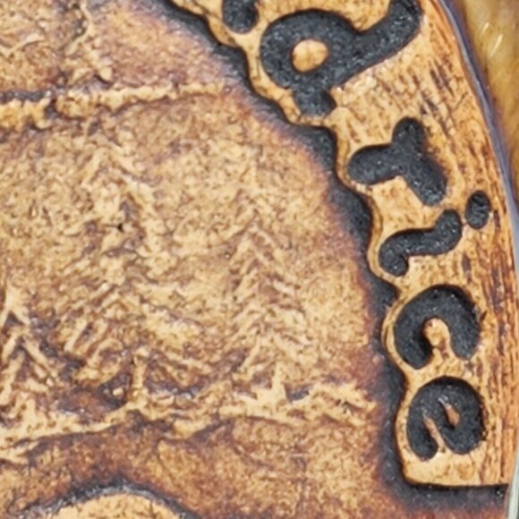 Vintage Wild Rice Blue Pottery Crock Canister Wood with Lid Duck Scene Minnesota - Picture 7 of 11